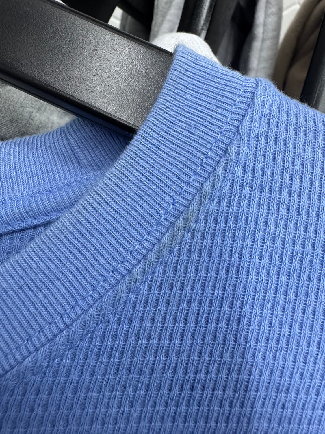 폴로 랄프로렌 와플 롱슬리브 스카이블루 상품이미지6