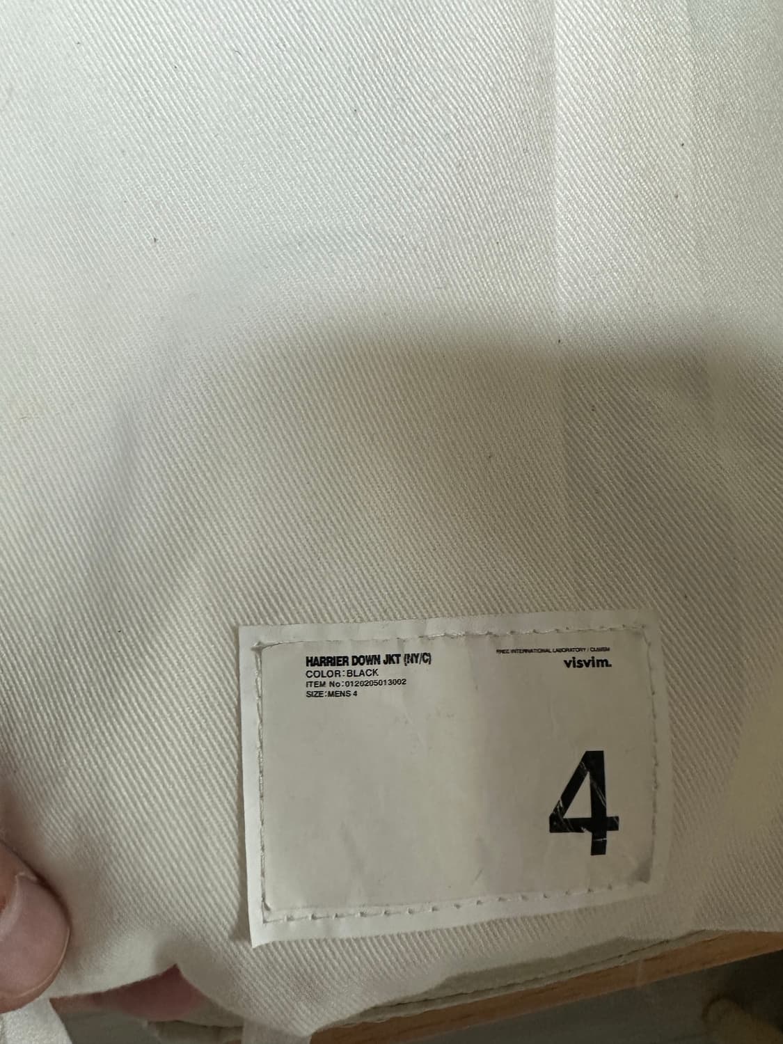 VISVIM 비즈빔 해리어 다운 블랙 4 상품이미지7