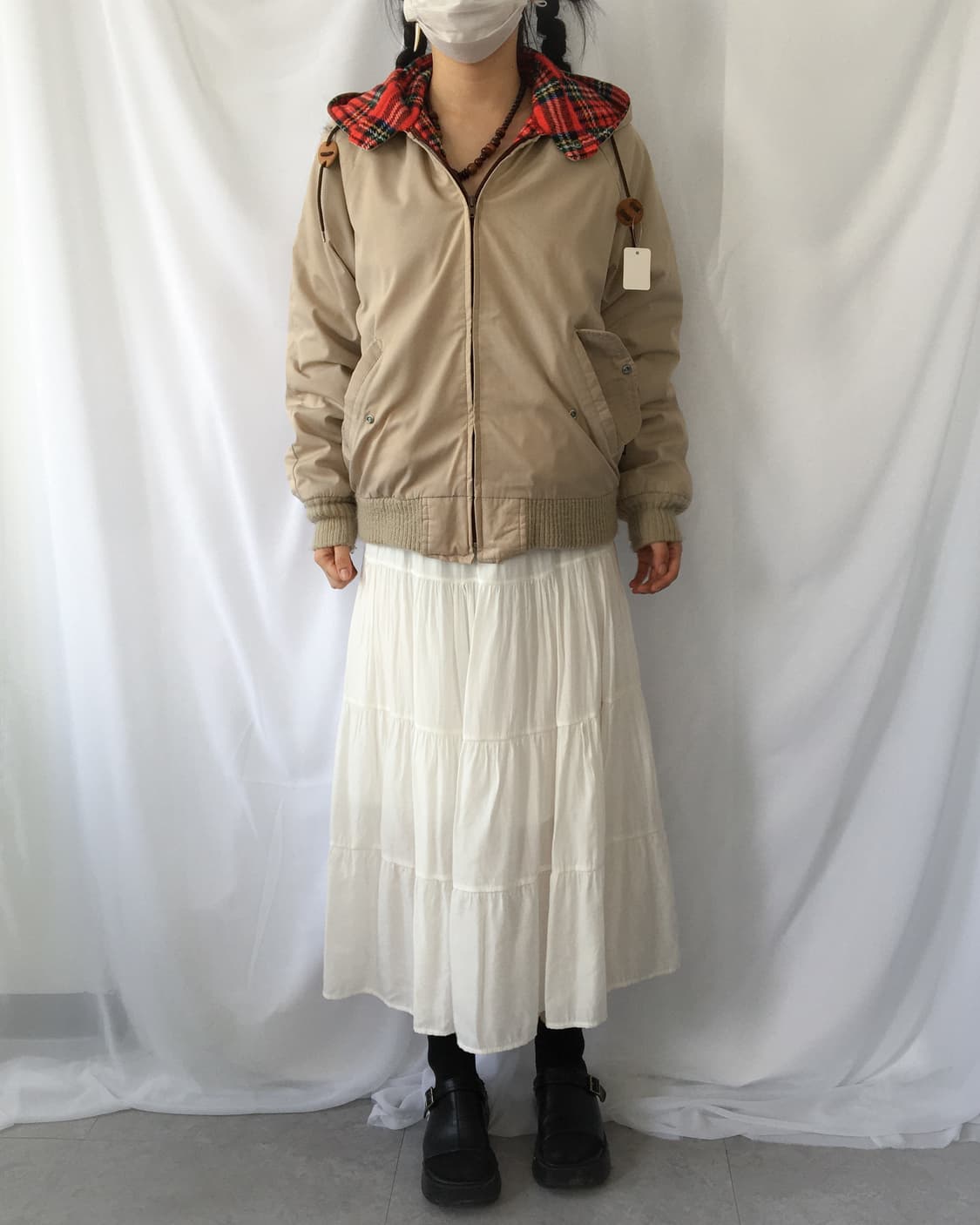 White long skirt 상품이미지6