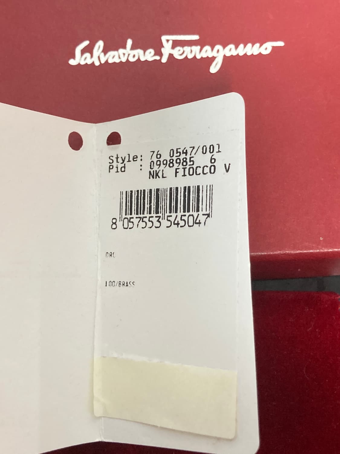 페라가모 바라 펜던트 네크리스 상품이미지9