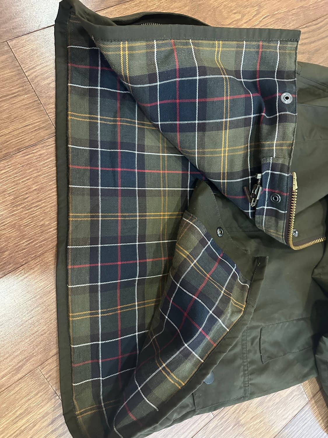 바버 뷰포트 38사이즈 올리브 상품이미지8