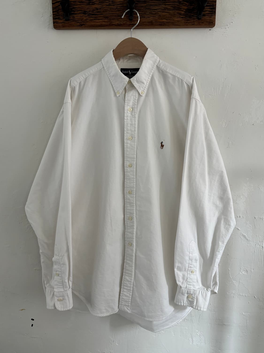 Polo 폴로 랄프로렌 화이트 옥스퍼드 셔츠 상품이미지3