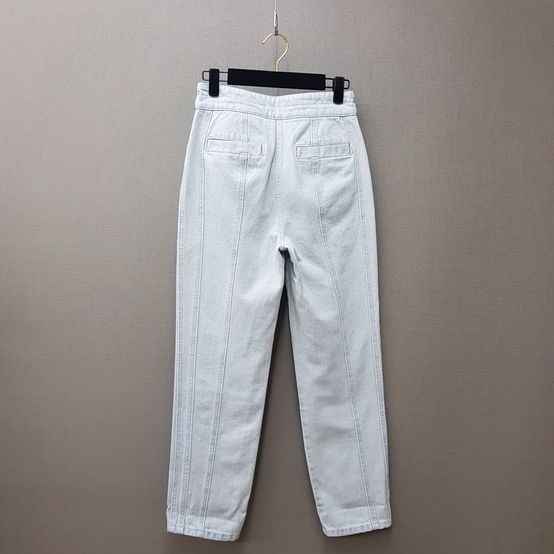한섬 랑방 2021 하이웨이스트  데님 팬츠  61-90사이즈 상품이미지4