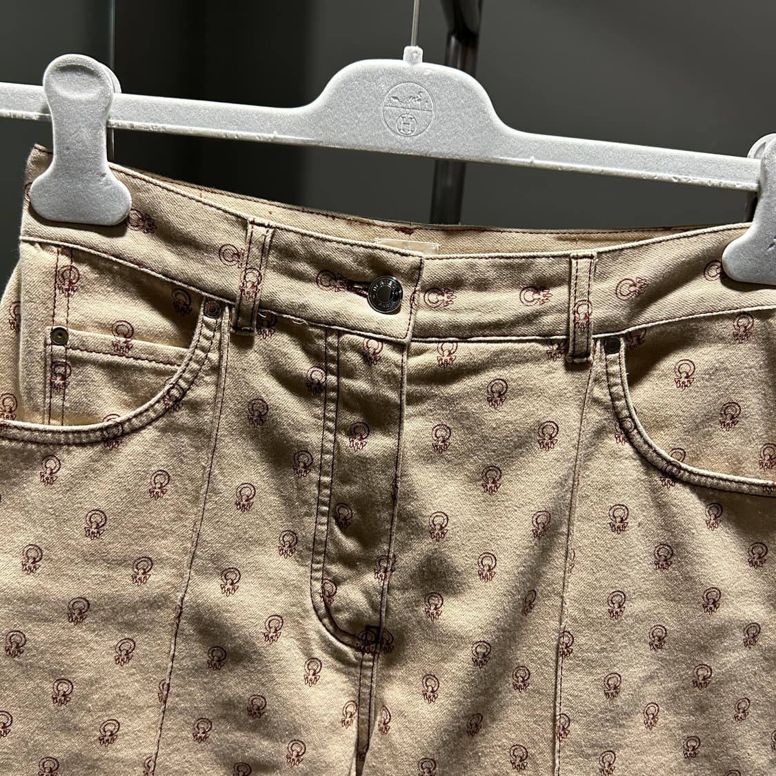 에르메스 홀스빗 와이드 카펜터 데님팬츠 상품이미지2