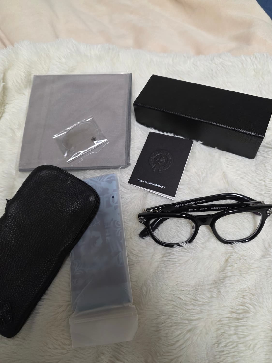 크롬하츠 스모크쇼 아시안핏 안경 판매합니다 상품이미지5