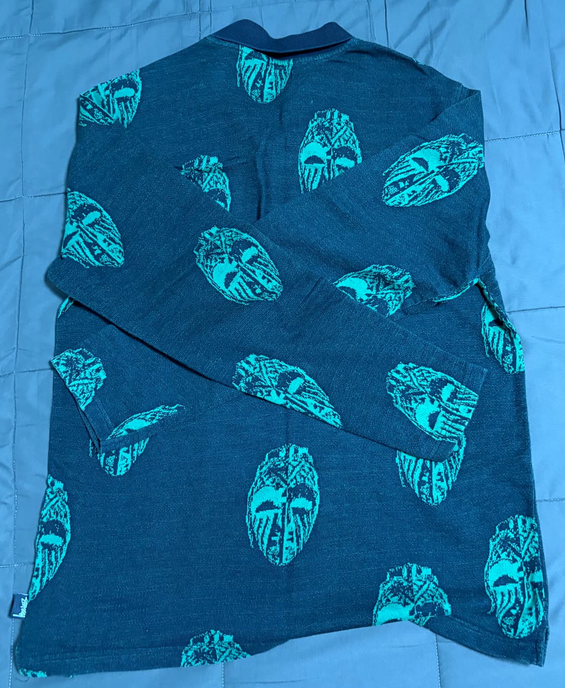 스투시 마스크 폴로 롱슬리브 L사이즈 상품이미지2