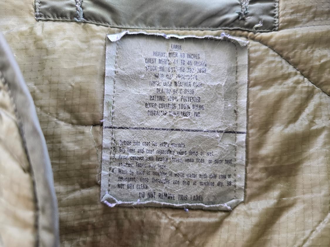 80s m65 내피 상품이미지5