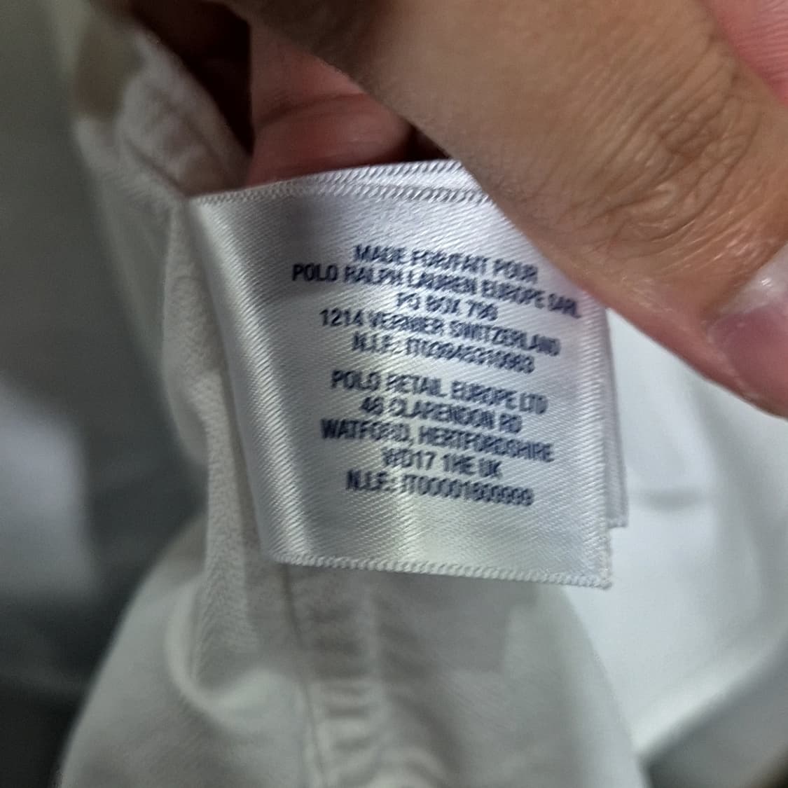 폴로 랄프로렌 화이트 셔츠 상품이미지6
