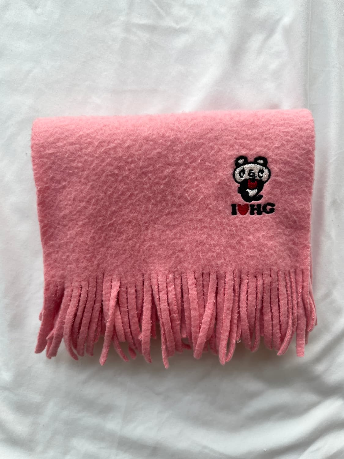 히스테릭 글래머 아카이브 I♡HG 팬더 목도리 머플러 상품이미지2