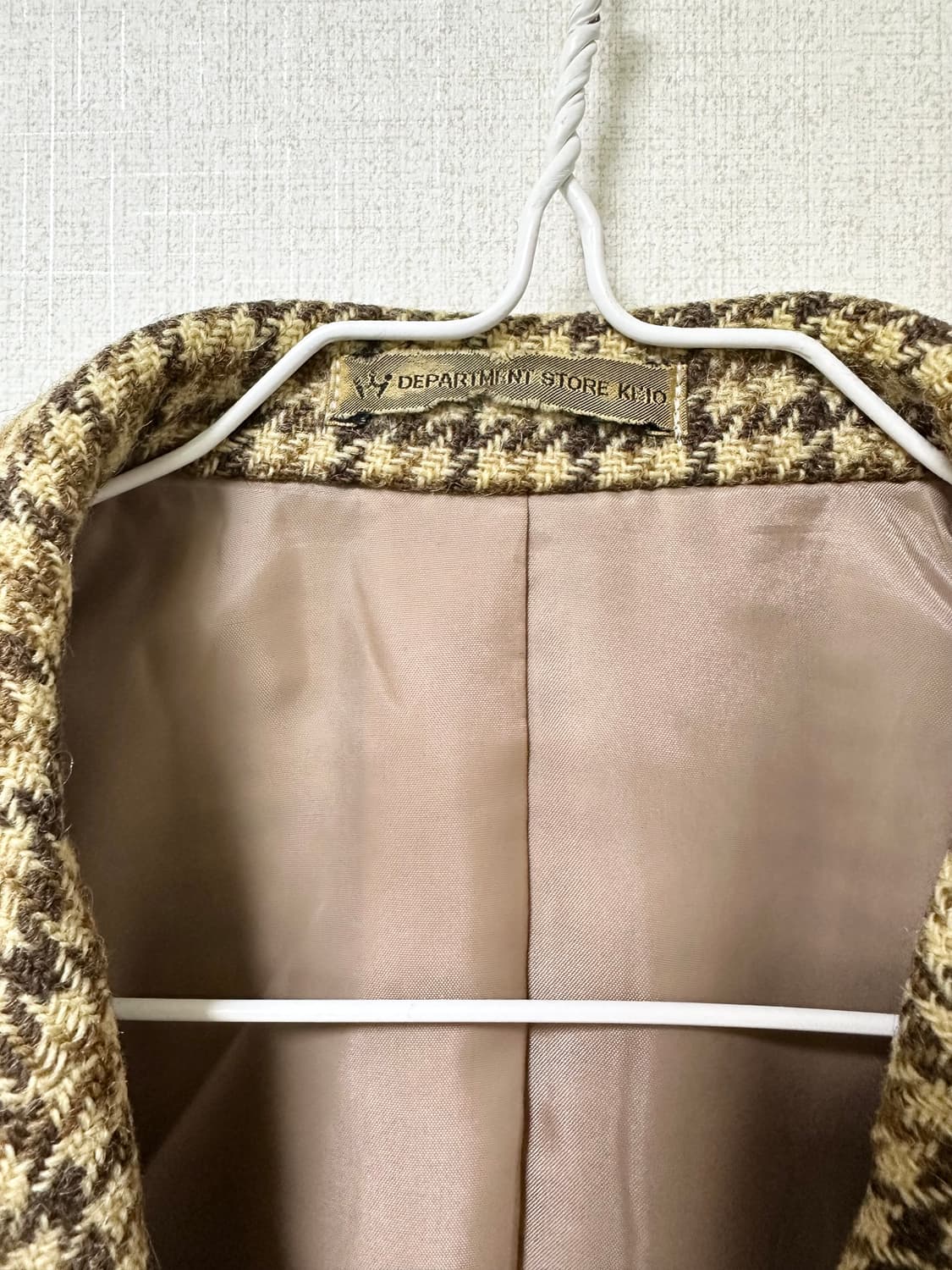 (수선필요)빈티지 울100 자켓 상품이미지2