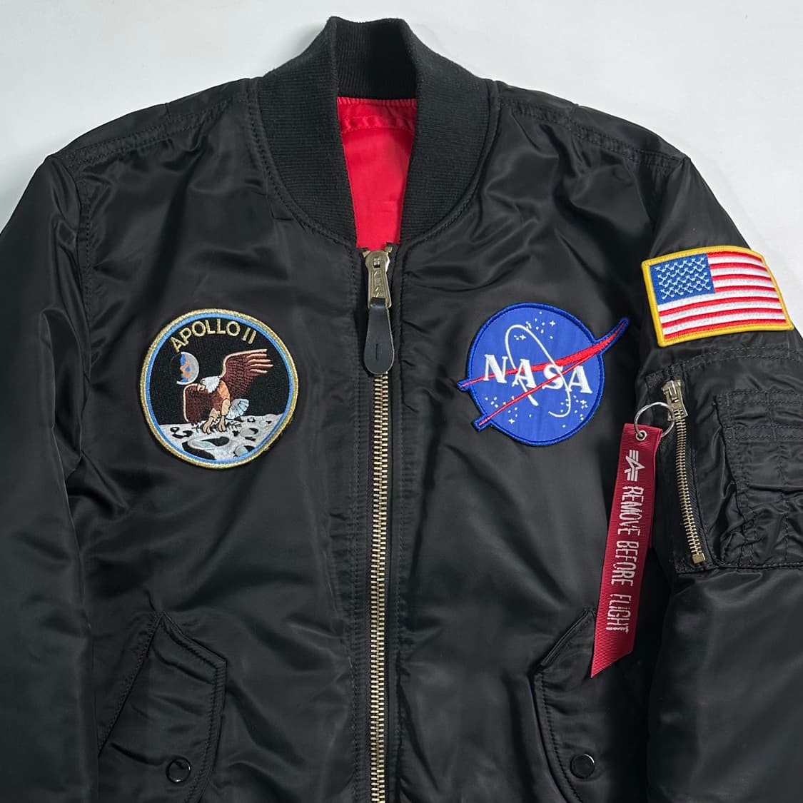 알파인더스트리 나사 ma-1 자켓 상품이미지2