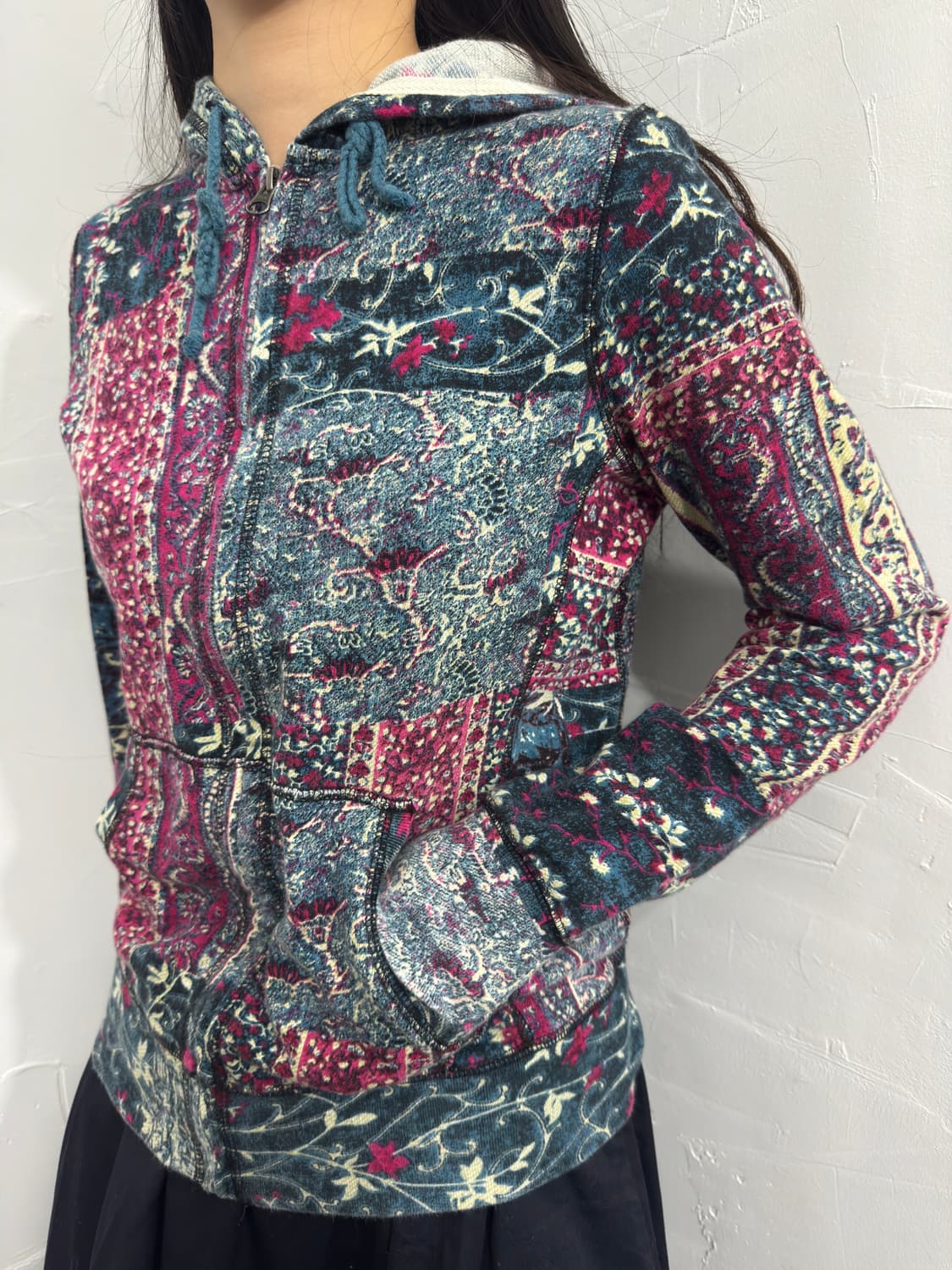 lucky brand pattern hood zipup 상품이미지4