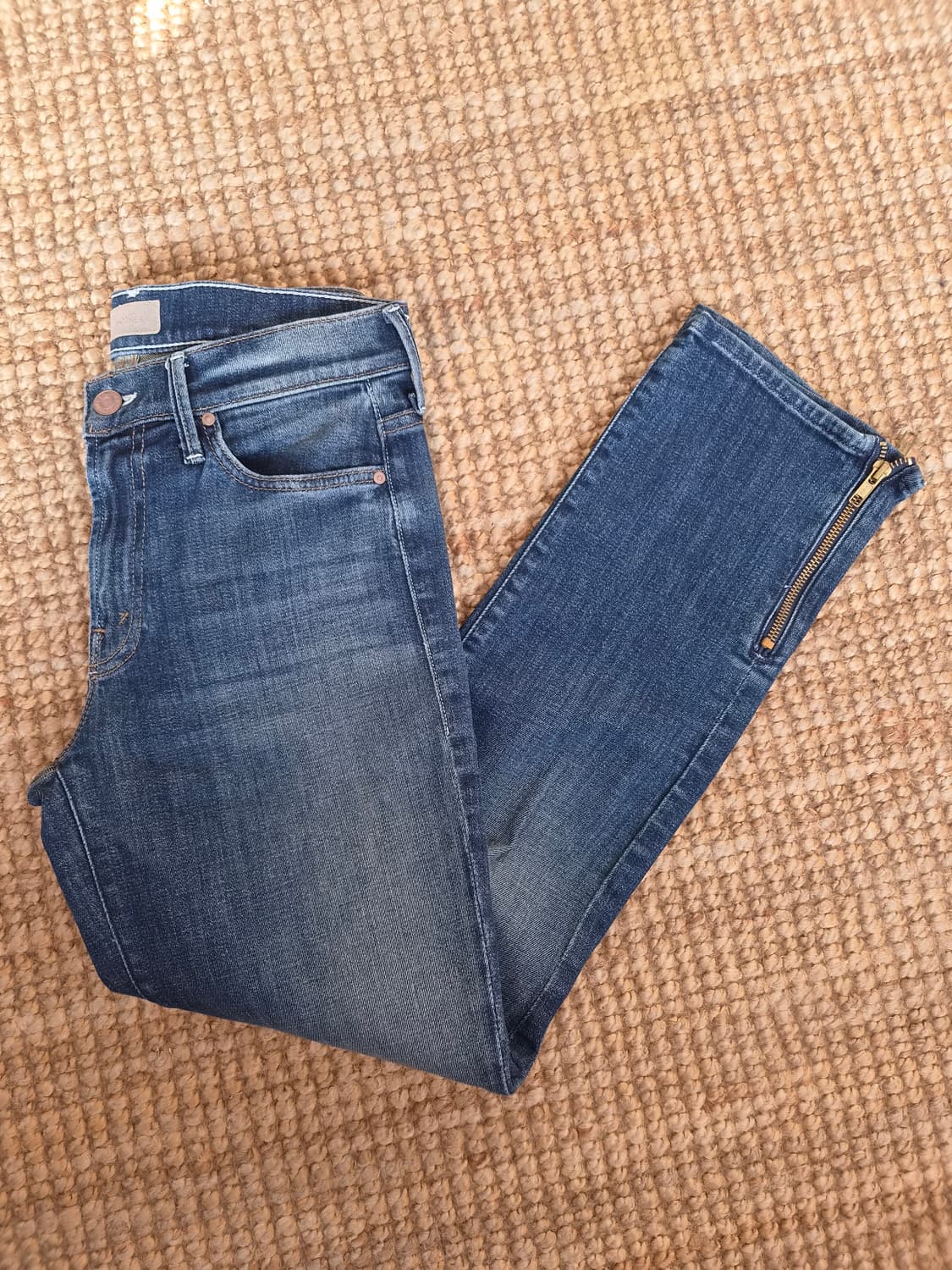 MOTHER 여성 슬림일자데님팬츠 25사이즈 상품이미지1