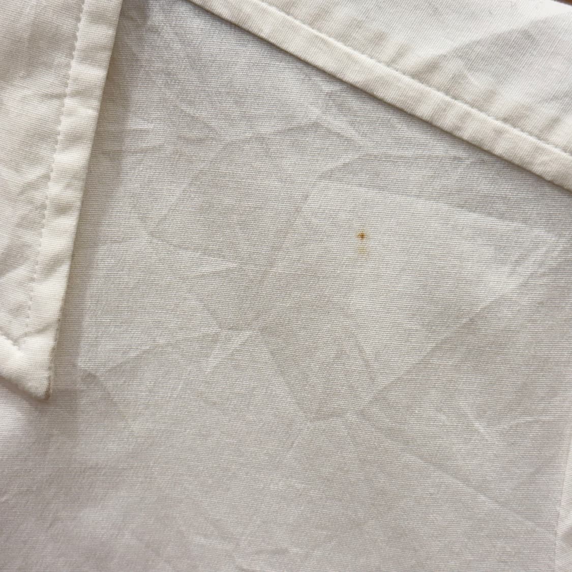 버버리 블랙 라벨 포켓 반팔 셔츠 로고 자수 롤업 슬리브 아이보리 상품이미지9