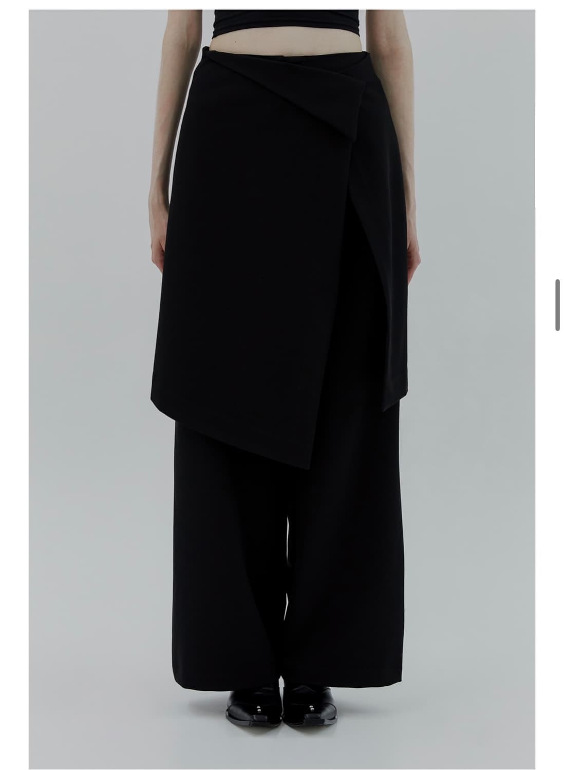 새제품/트리밍버드 랩스커트 팬츠 상품이미지3