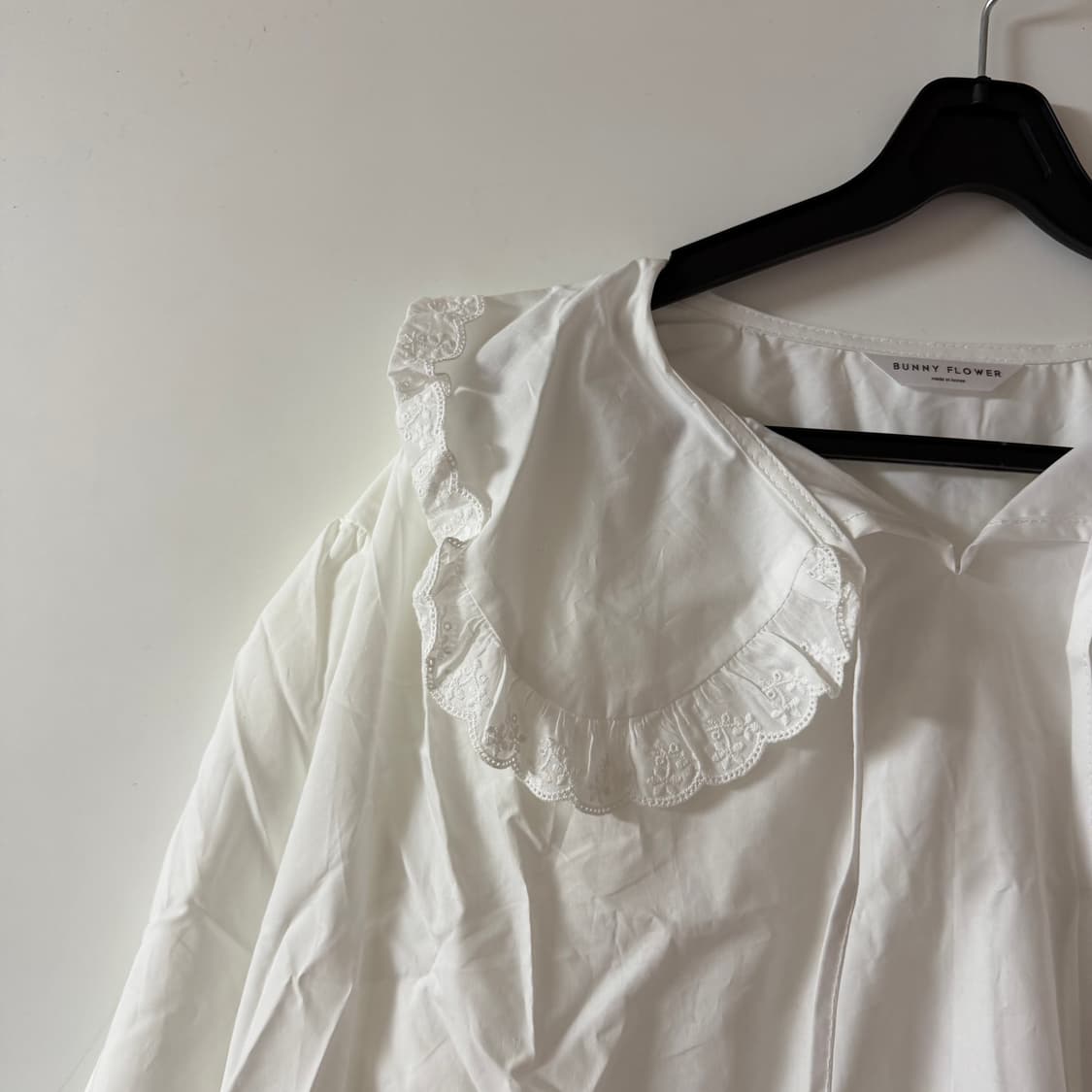 새상품 여자 빅 카라넥 셔츠 상품이미지3