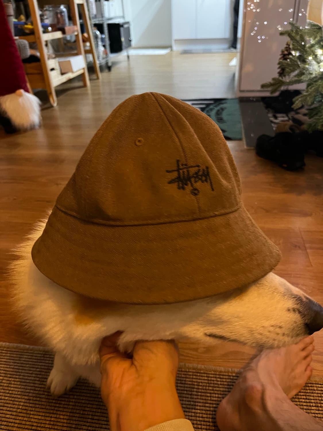 스투시 버킷햇 벙거지 모자 팝니다. 상품이미지4