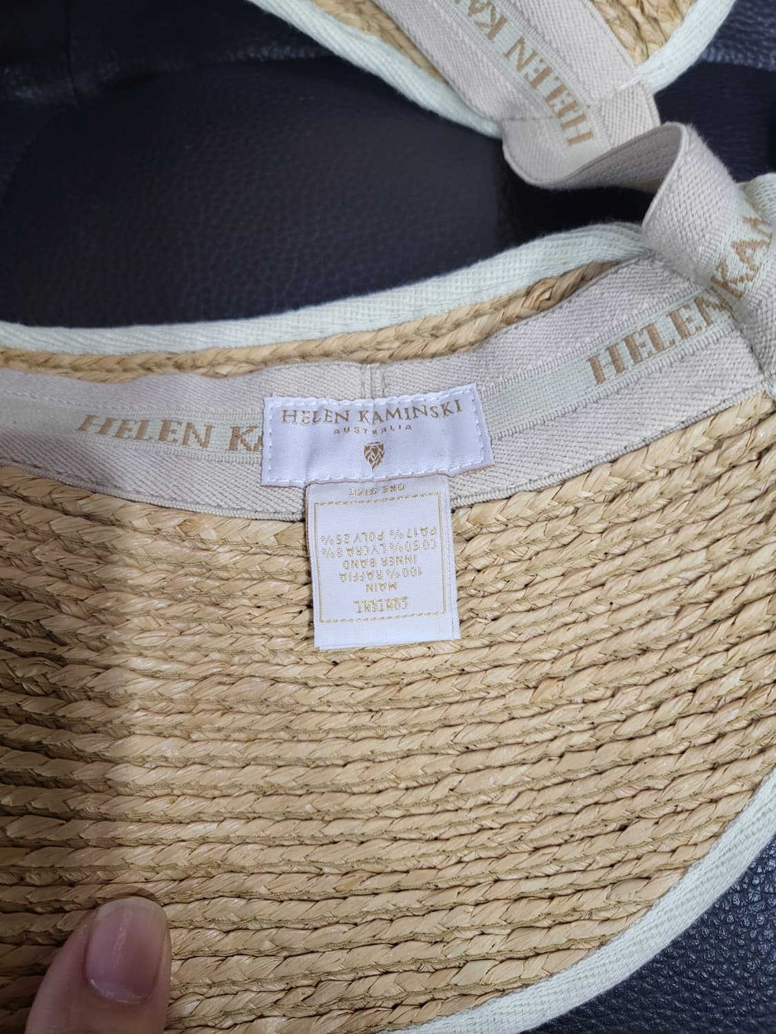 헬렌카민스키 라피아 썬캡 상품이미지6