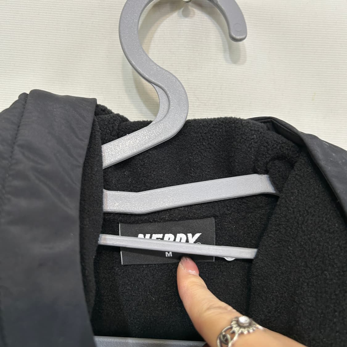 널디 기모 아노락 바람막이 M 100정도 상품이미지2