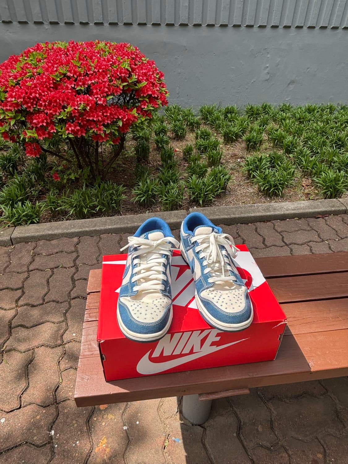 나이키 덩크로우 레트로 se 인더스트리얼 블루 265mm 상품이미지3