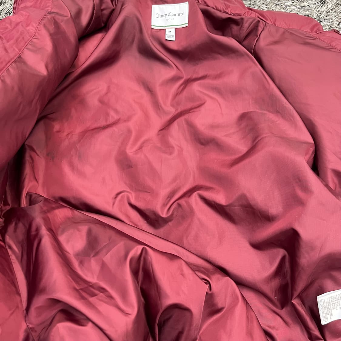 쥬시꾸띄르 골프 여성 덕다운 패딩 (M) 상품이미지4