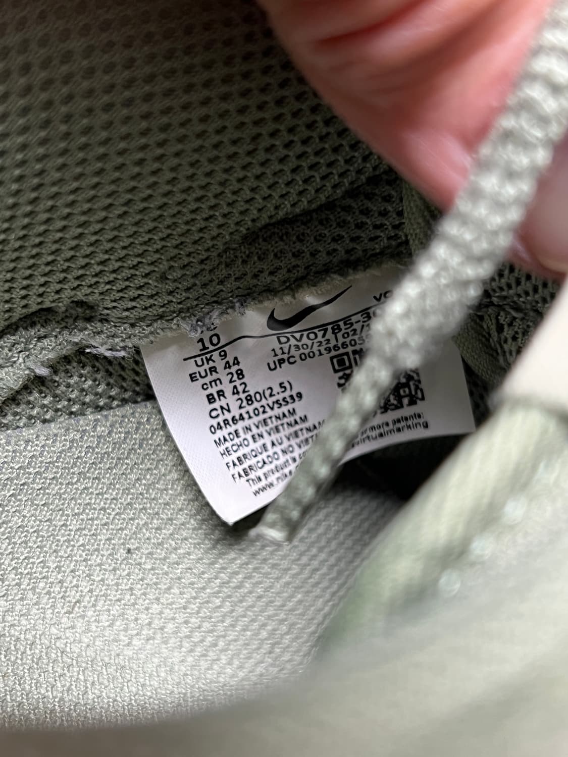 [280] 나이키 에어포스 1 로우 레트로 오일 그린 상품이미지6