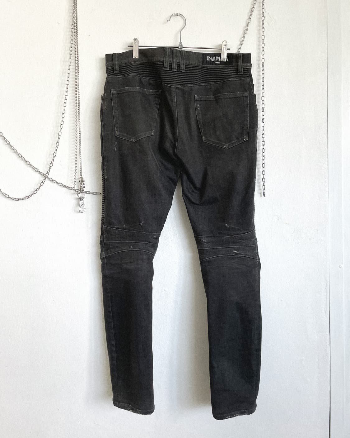 발망 14ss 왁스코팅 바이커데님 상품이미지6