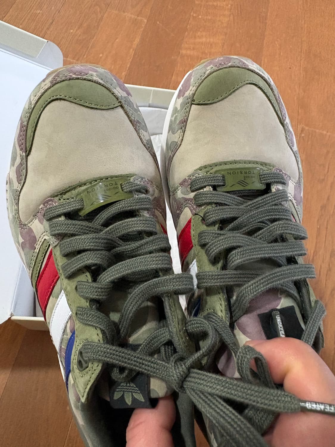 아디다스 ZX5000 언디핏x베이프 220사이즈  상품이미지3