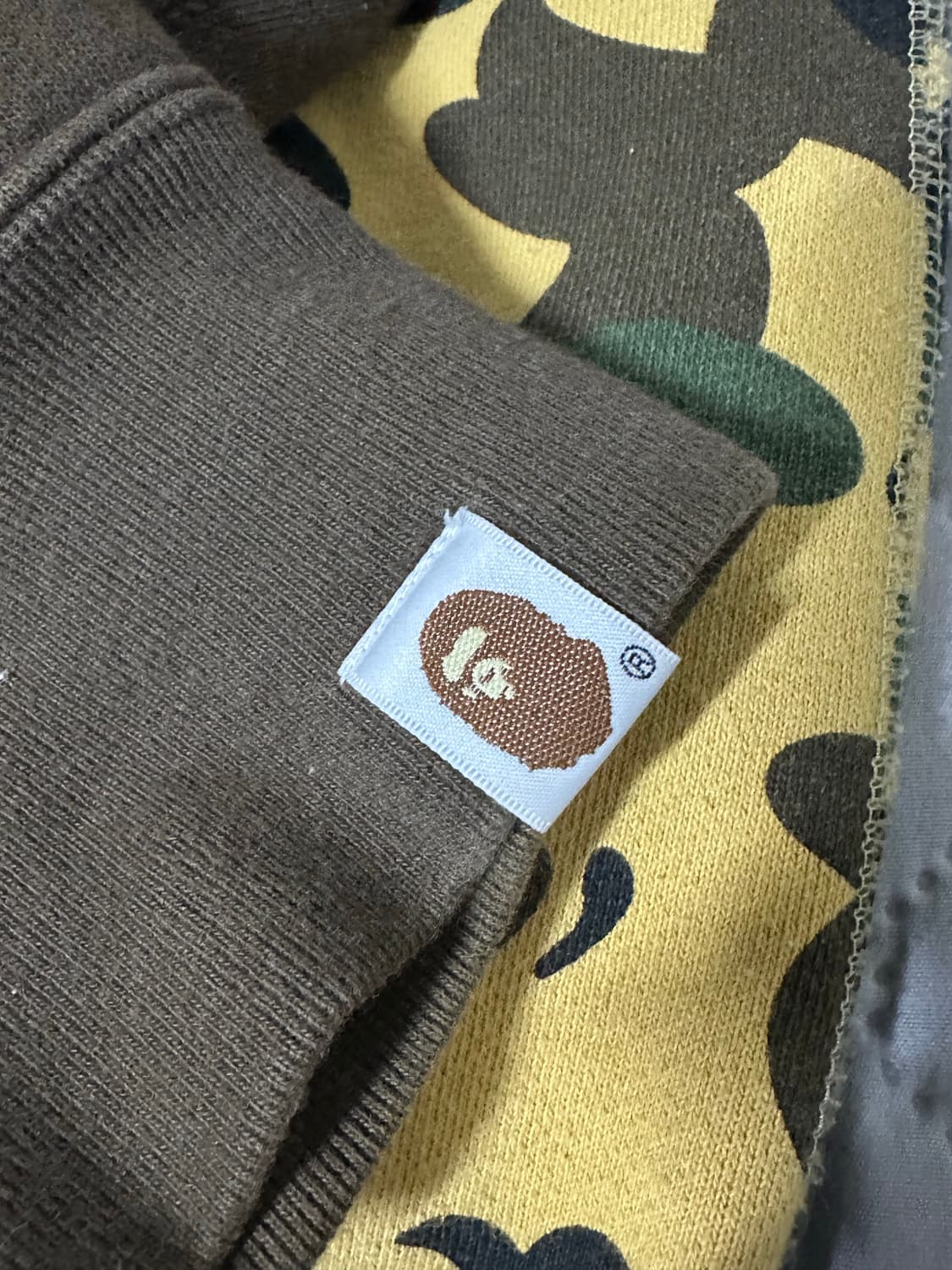 베이프 크레이지 후드집업 xl 상품이미지4