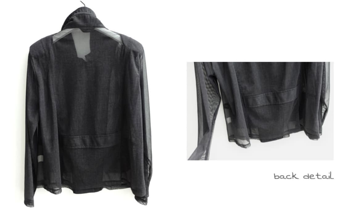see-through Pocket Jacket 상품이미지4