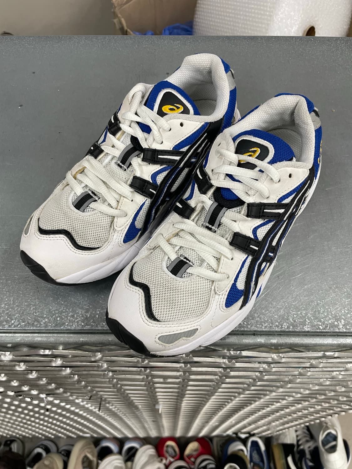 아식스 젤 카야노 5 화이트 블랙 240 상품이미지2