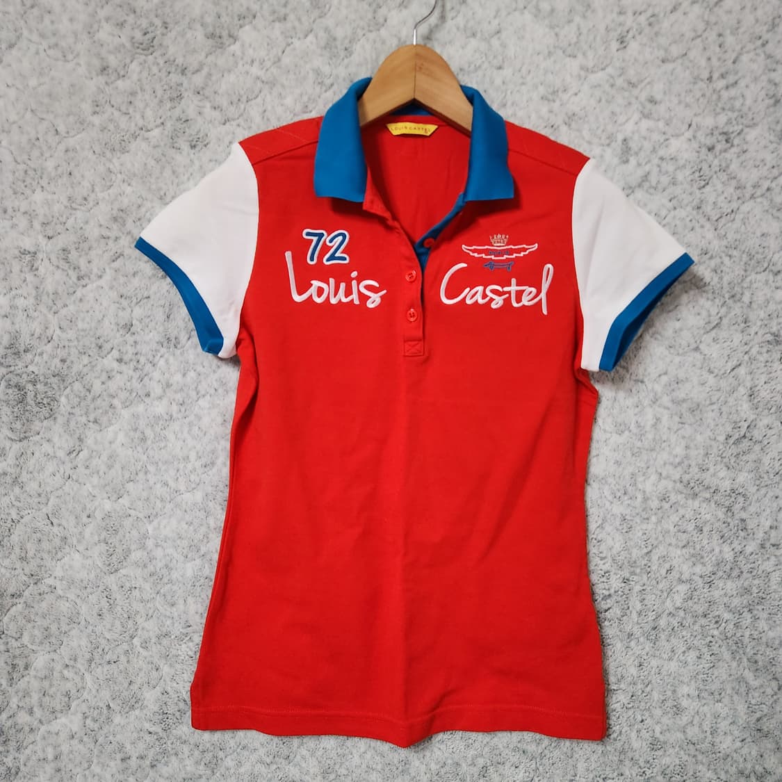 200A [95] 루이까스텔 골프 여성 반팔 카라티 상품이미지1