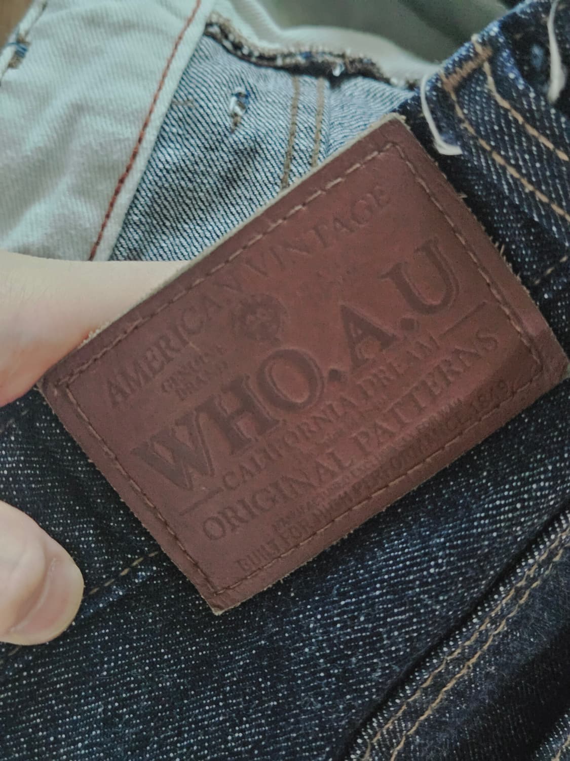 와이드 데님 / WHTJE4911M / (55)Indigo 상품이미지3