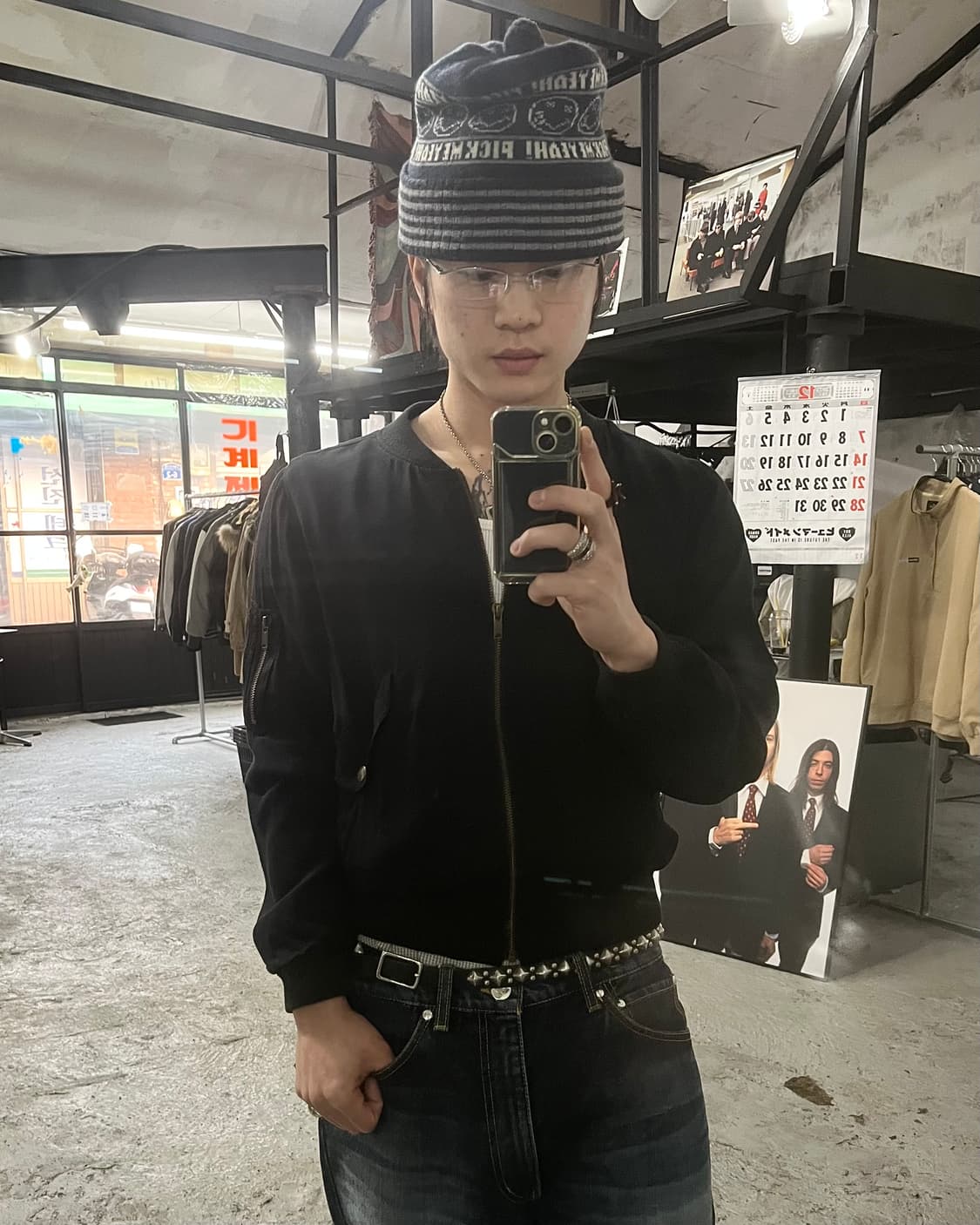 90s Hysteric Glamour ma-1 jacket 상품이미지2