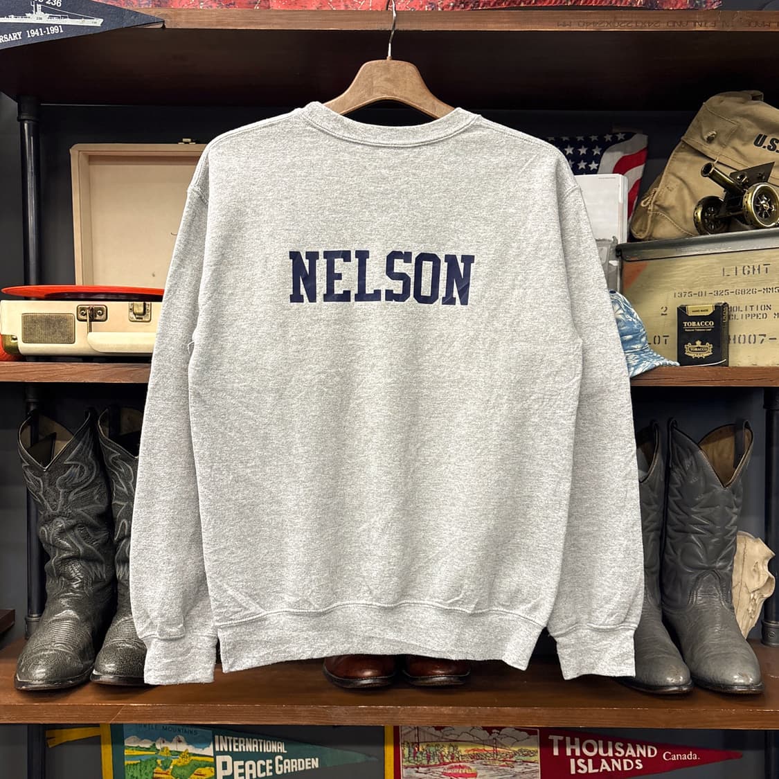 길단 메리디안 하이스쿨 치어스 프린팅 스웻셔츠 N1237 상품이미지2