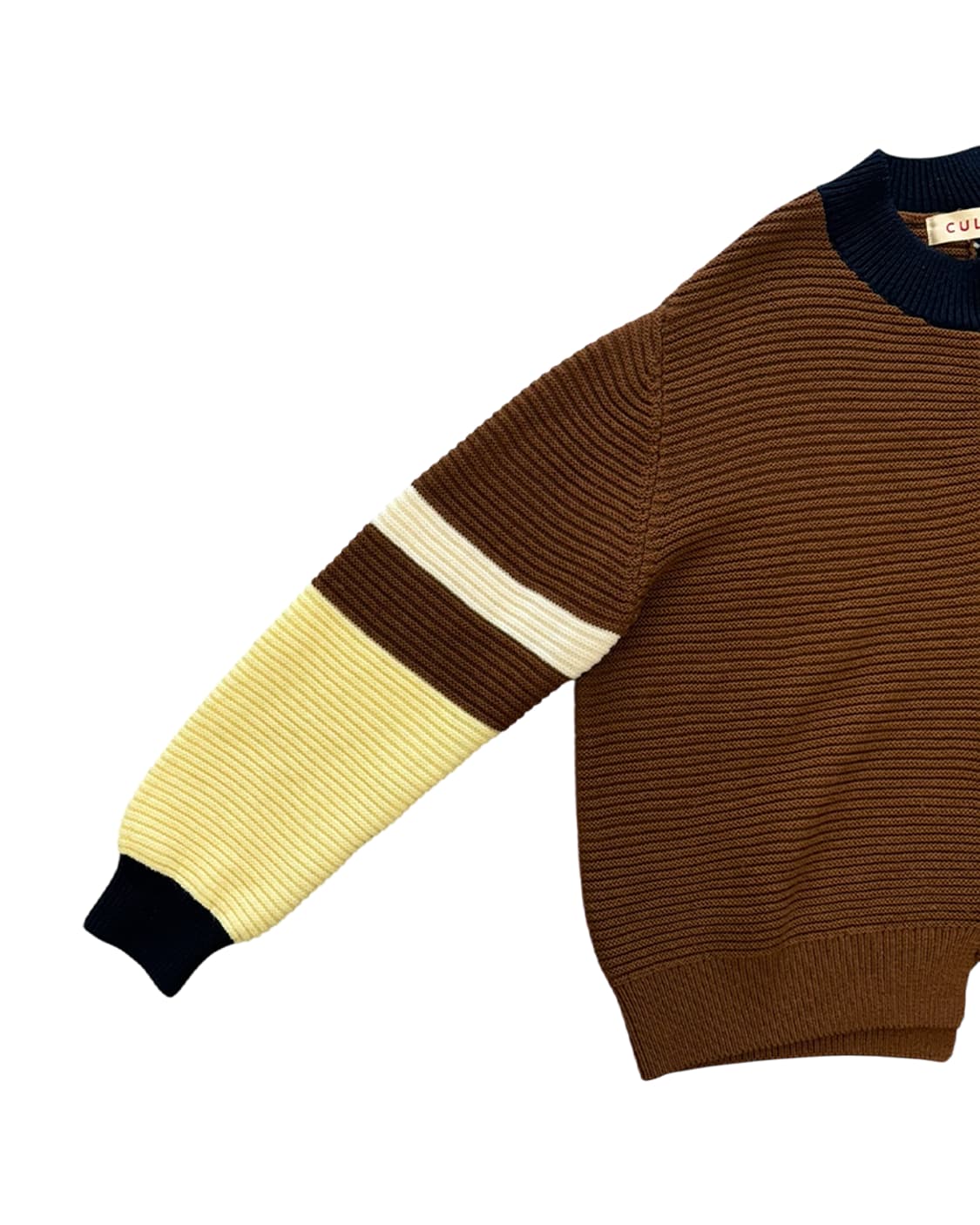 쿠루니 20AW 커티드 멀티 컬러 스웨터 상품이미지6