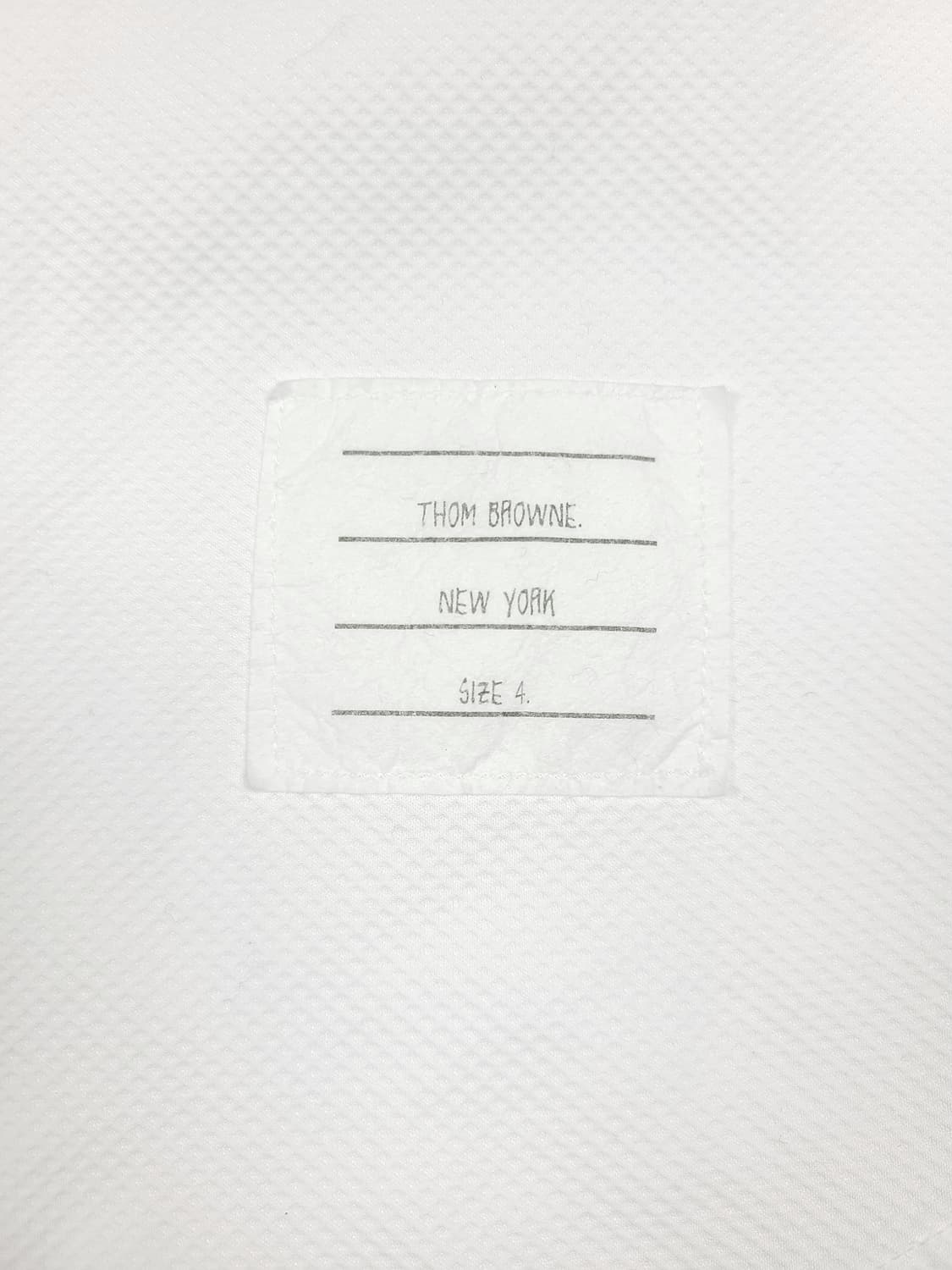 톰브라운 블랙 암밴드 셔츠 상품이미지5