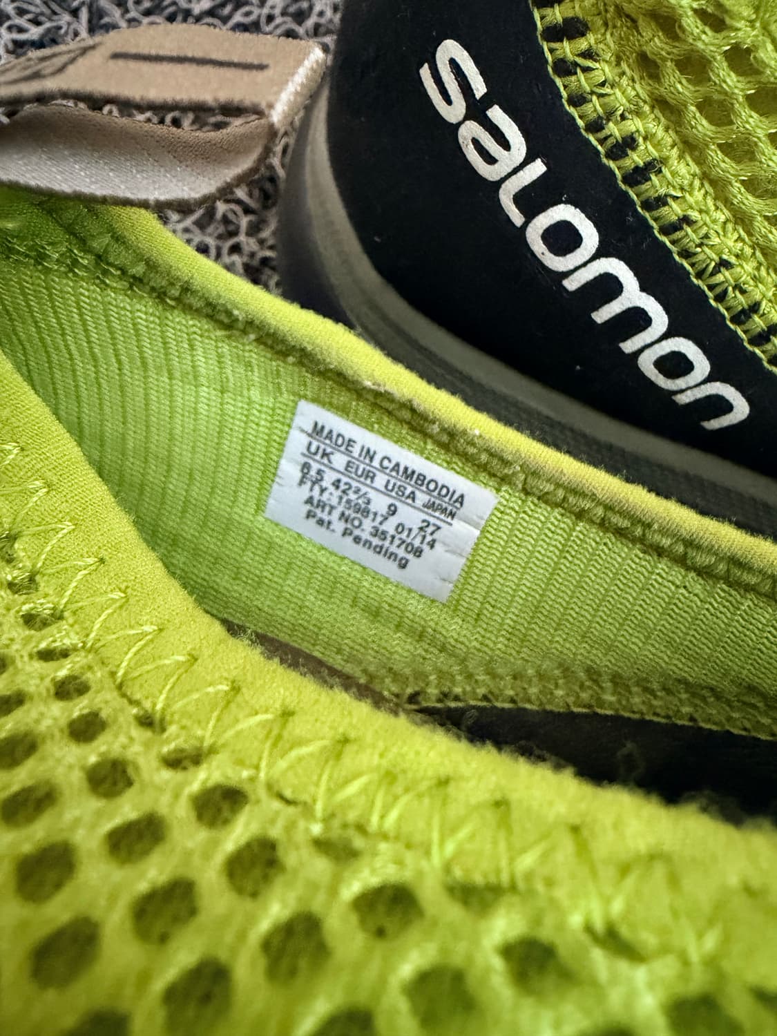 살로몬 RX MOC 형광 슬립온 상품이미지6