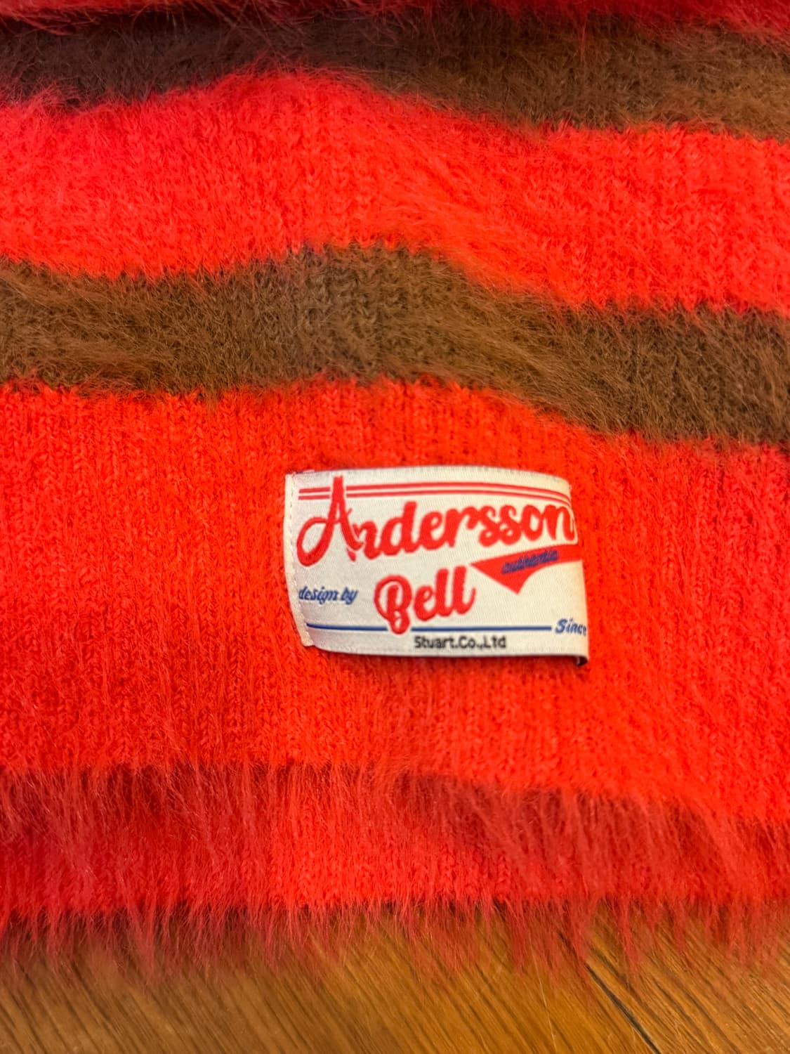 앤더슨벨 스트라이프 니트 상품이미지4