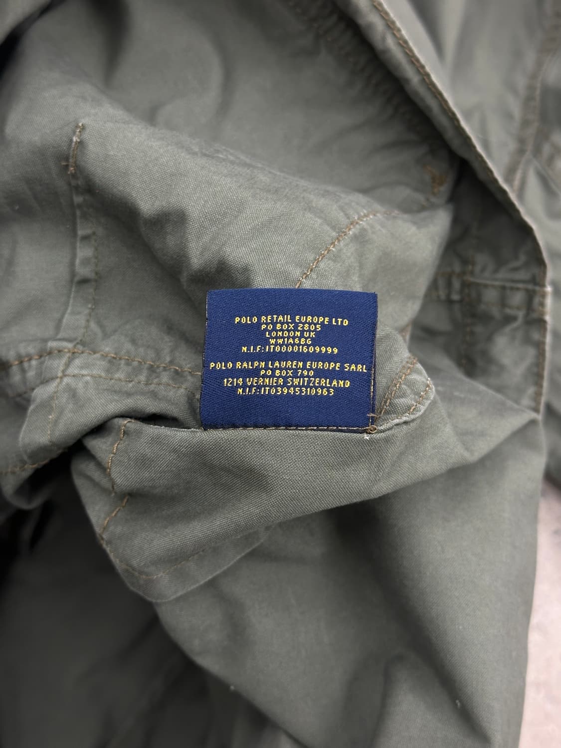 럭비 랄프로렌 컴뱃 필드자켓 상품이미지7