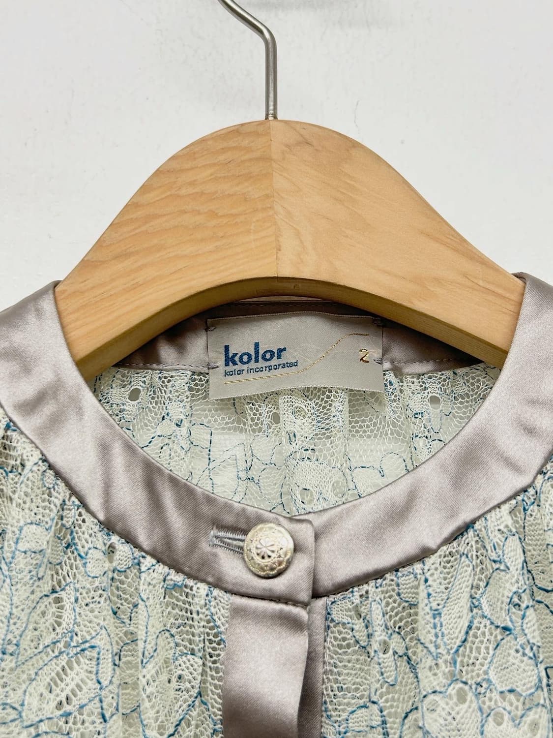 Kolor 레이스 블루종 가디건 자켓 (Made in Japan) 상품이미지2