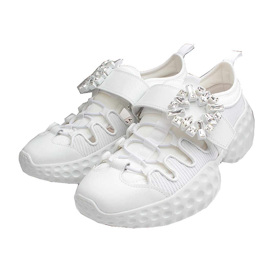 로저 비비에 화이트 크리스탈 스니커즈 36 상품이미지1