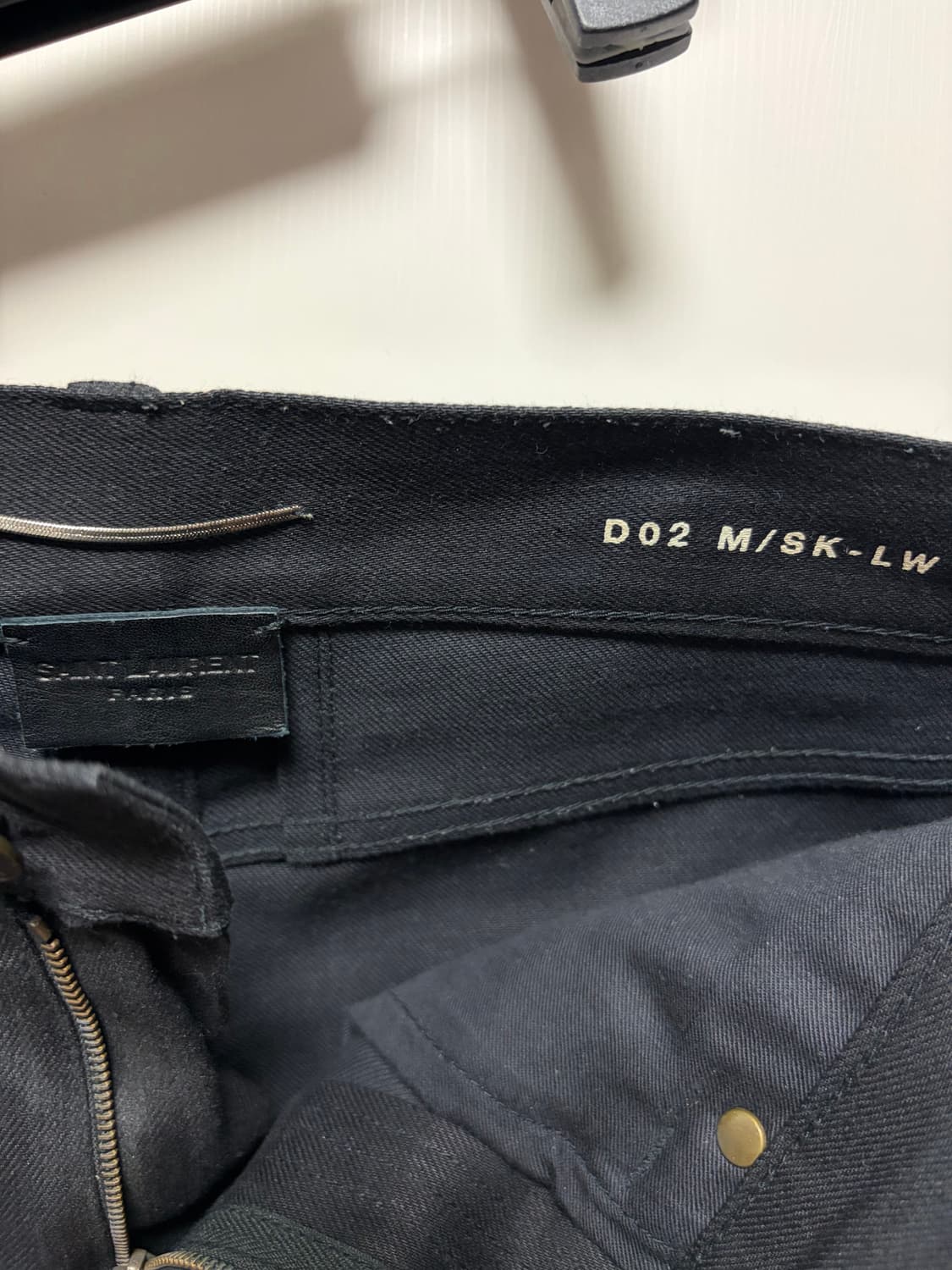 생로랑 16 에디시즌 블랙데님진 상품이미지3