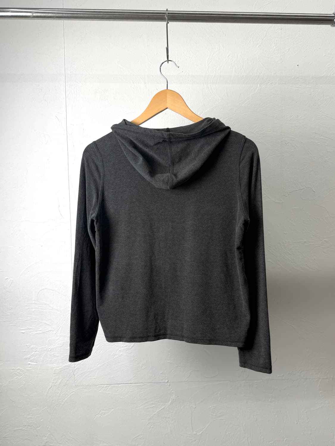 Traffic Basic 프릴 투웨이 후드 집업 상품이미지7