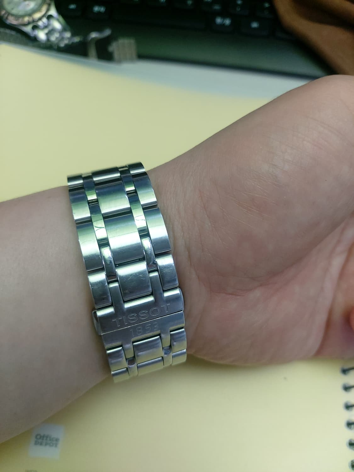티쏘 TISSOT 크로노그래프 시계  상품이미지5
