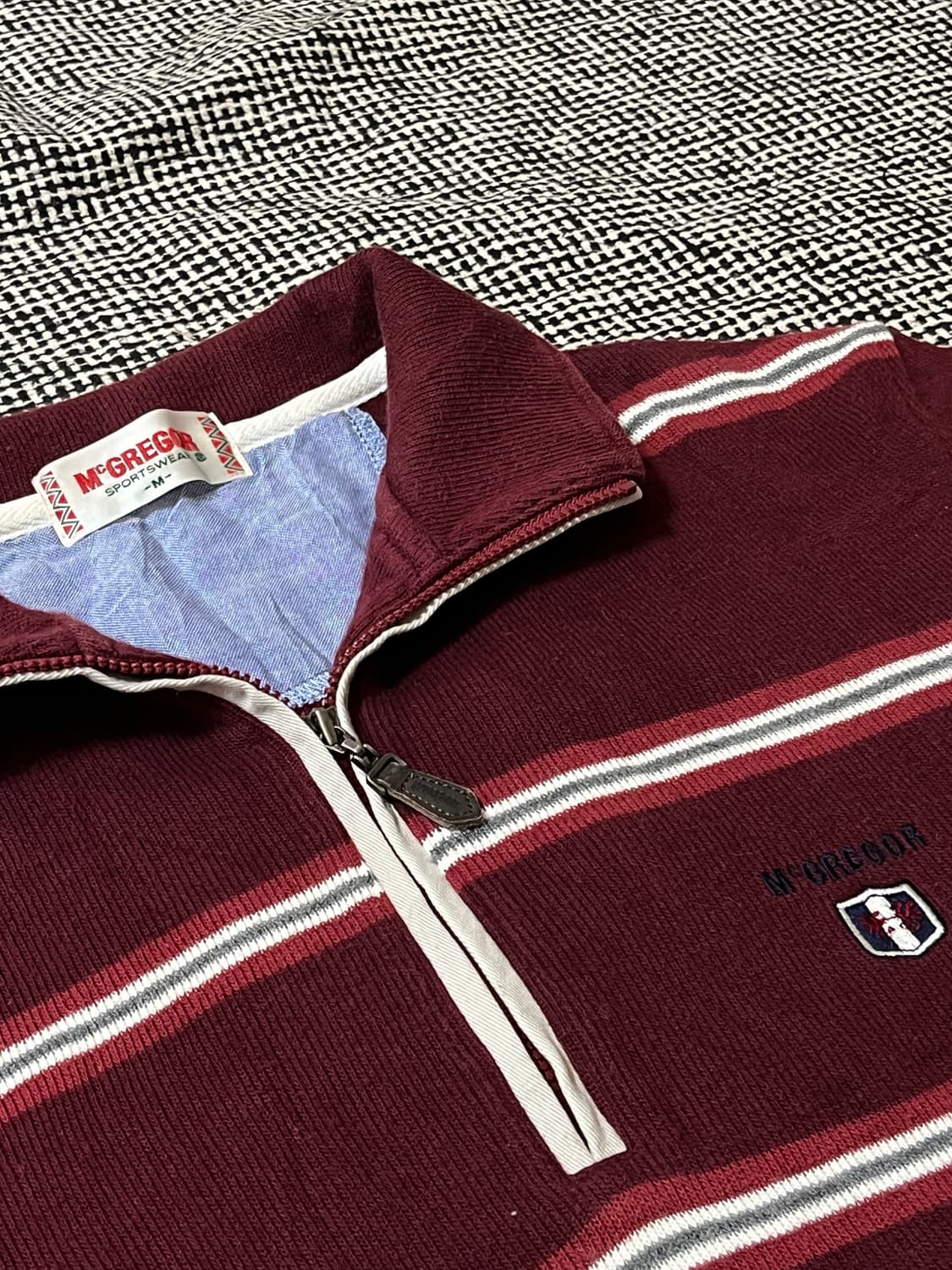 맥그리거 멀티스트라이프 집업 니트  상품이미지2