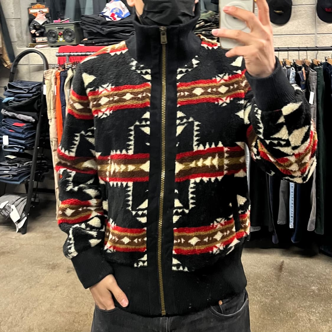 펜들턴 아즈텍 플리스 집업 자켓 (100) 상품이미지7