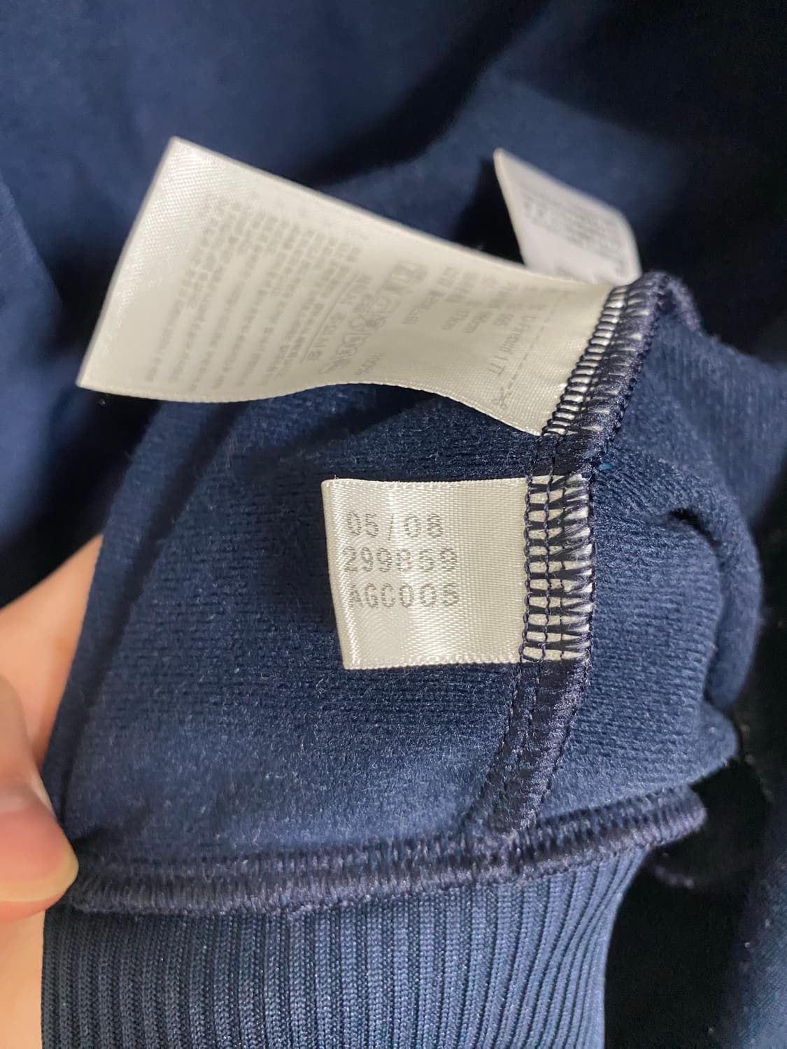 아디다스 파이어버드 네이비 져지 95 상품이미지3