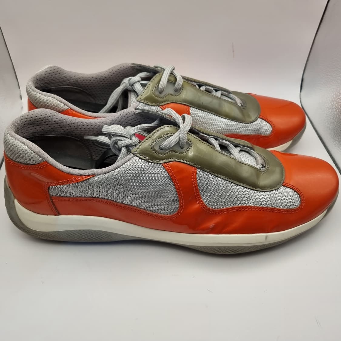 프라다 아메리칸컵 슈즈  오렌지 11.5 상품이미지2