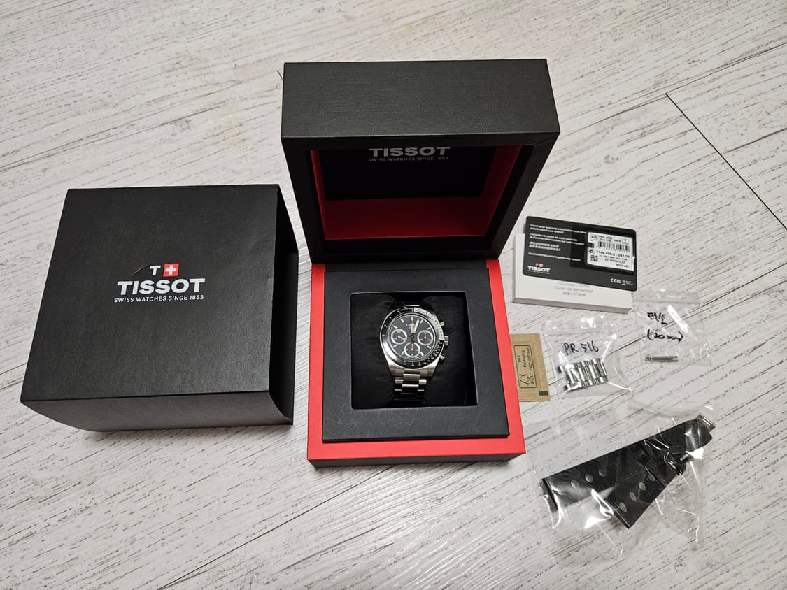 티쏘 PR516 메커니컬 크로노그래프 41mm 상품이미지1